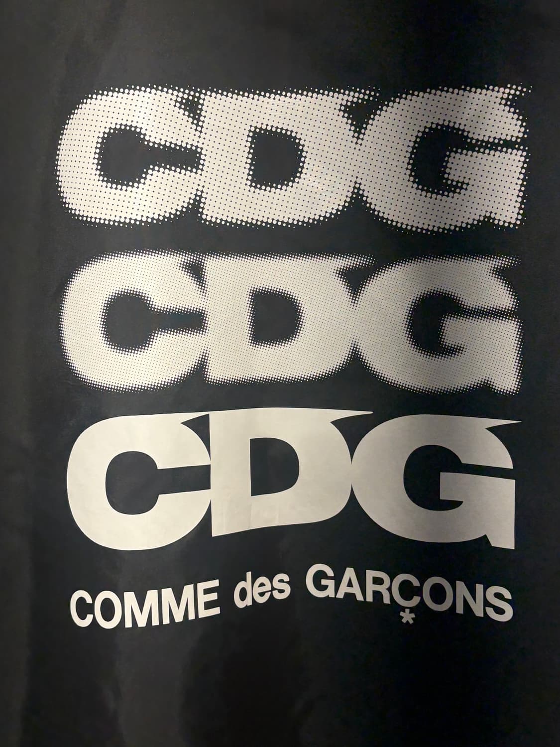 꼼데가르송 CDG 코치 퍼자켓 블랙 M 상품이미지2