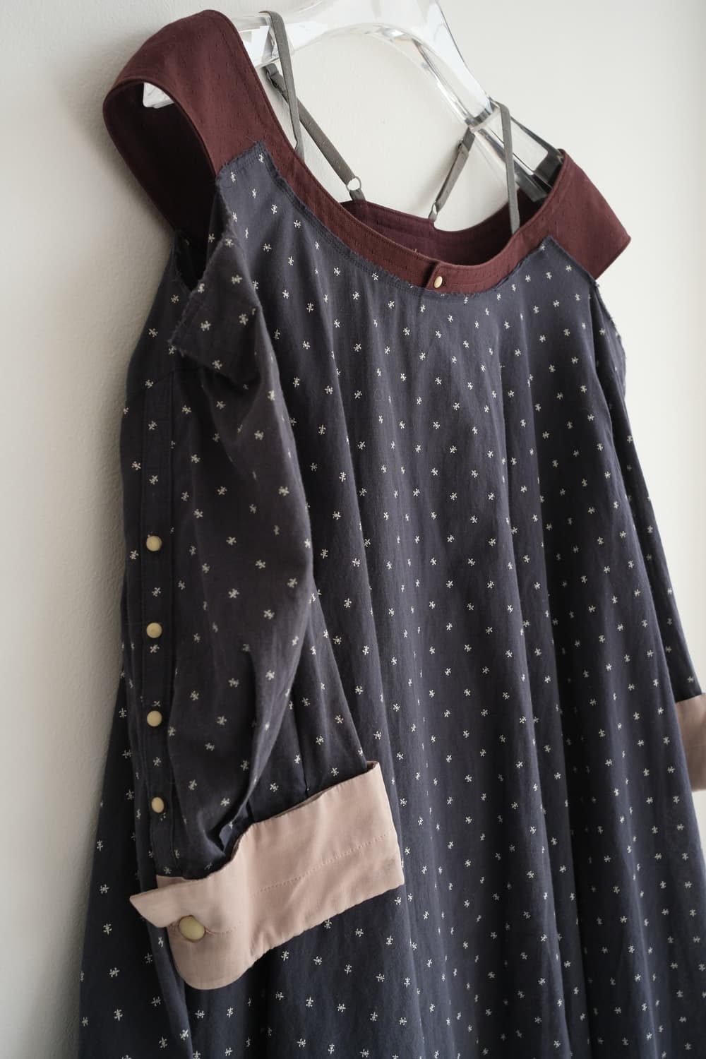 Baby doll silk cuff dress 상품이미지6