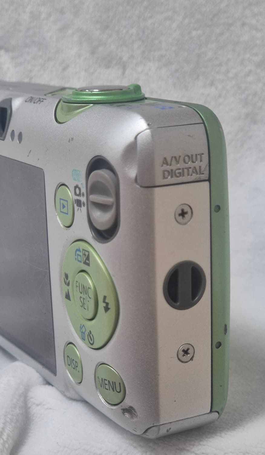 빈티지 디카) 캐논 익서스95 그린 파워샷 판매 상품이미지3