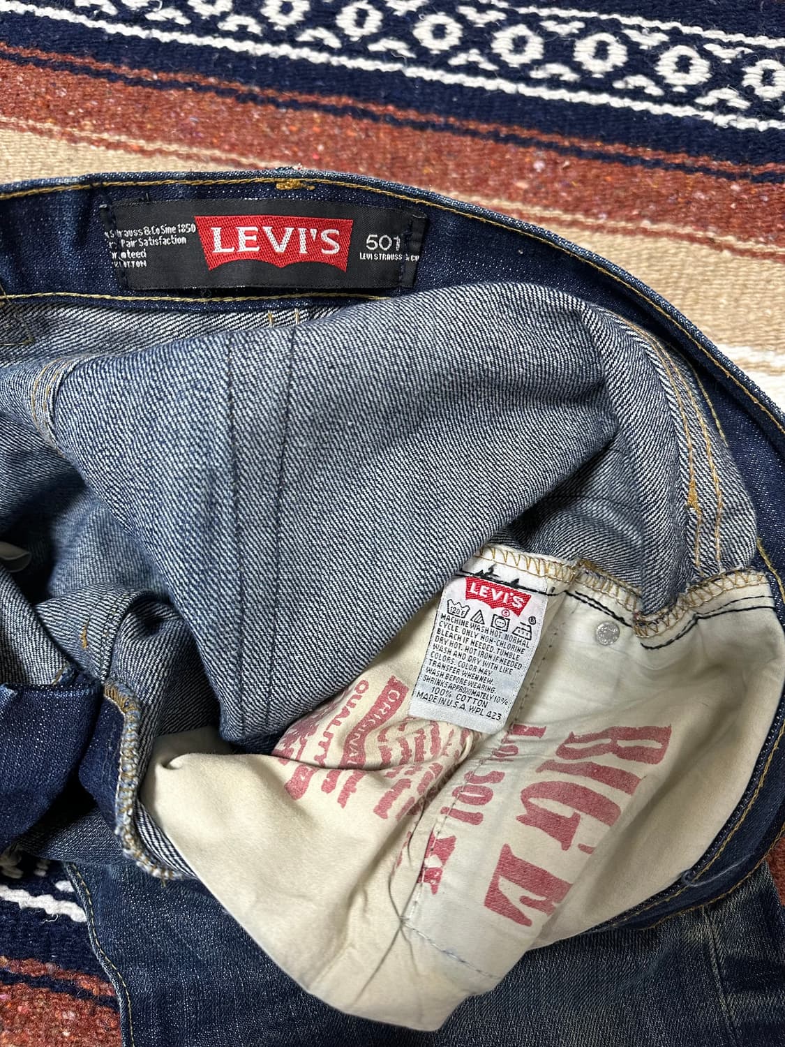 [리바이스] Levi’s 501 Denim W31 L30 상품이미지5