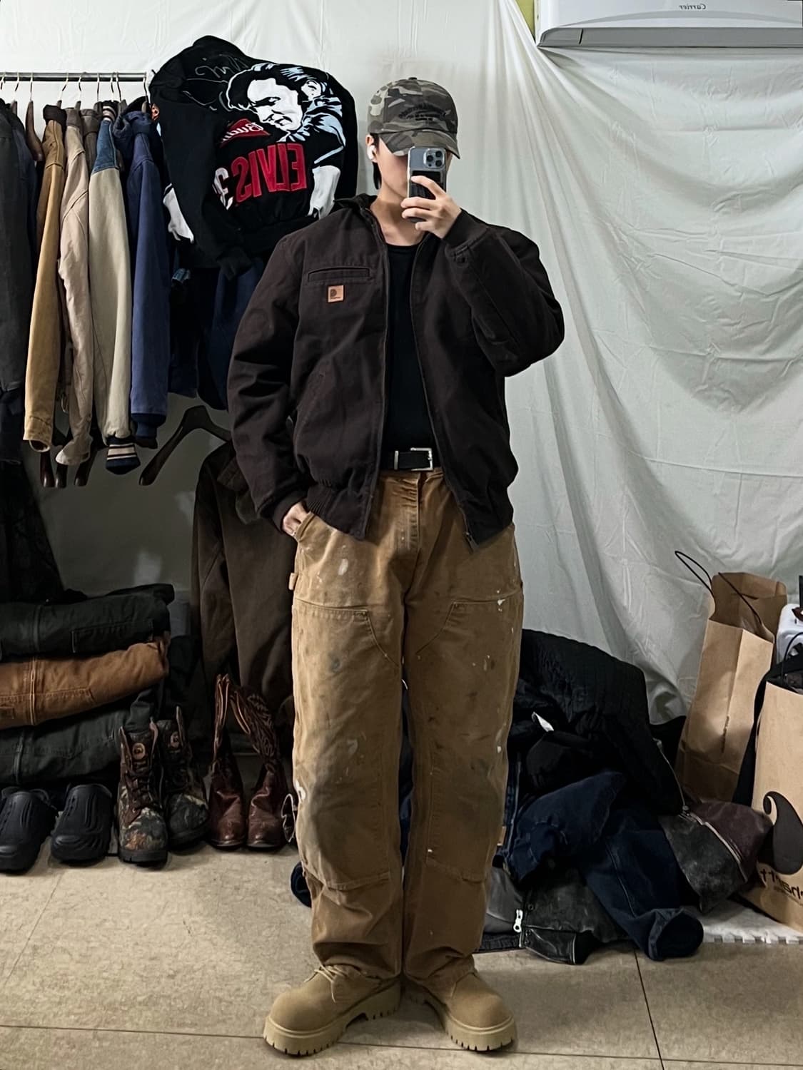 칼하트 뱅크스톤 워크자켓 상품이미지2