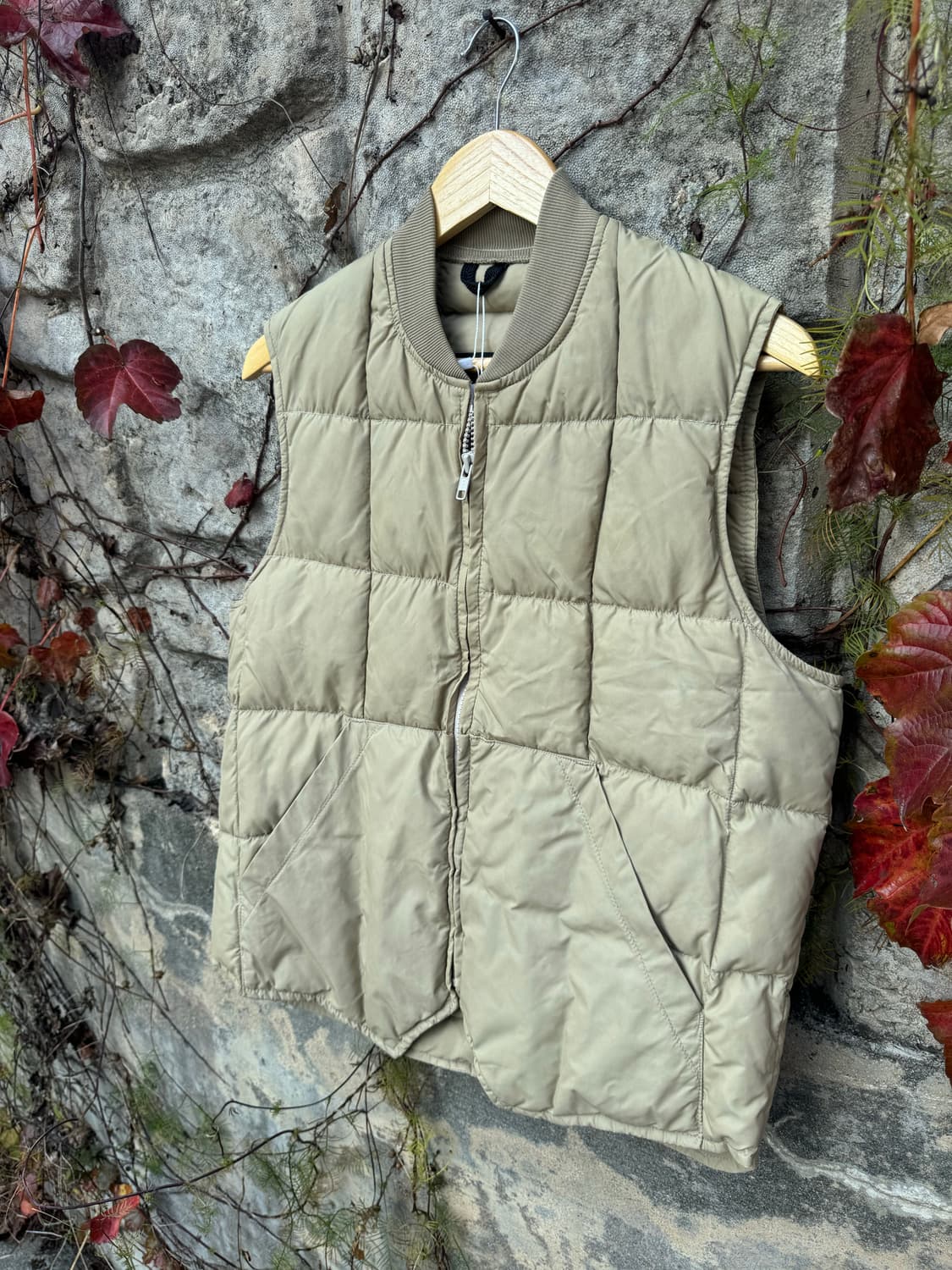 80s 에디바우어 usa 퀄팅 구스 다운 패딩 베스트 조끼 40 상품이미지3