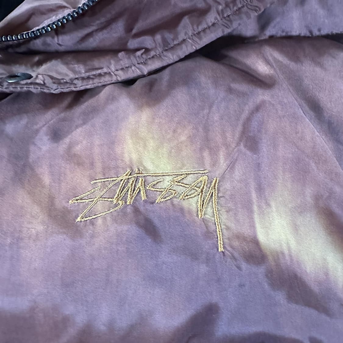 스투시 오로라 퍼퍼 자켓 브라운 상품이미지2