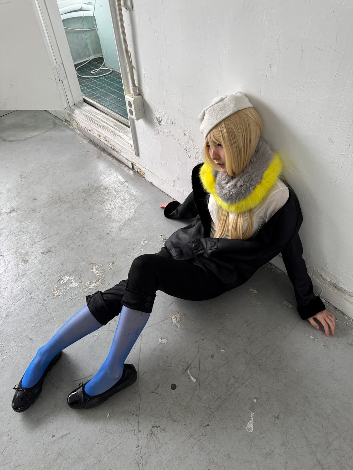 Soft sheep skin leather jacket 상품이미지4