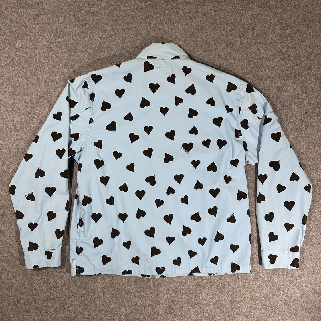 17SS 슈프림 하트 패턴 워크 자켓 상품이미지9