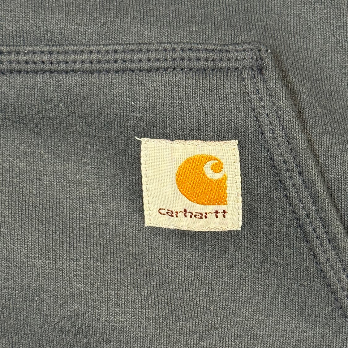 S) 칼하트 미드웨이트 오리지널핏 후드집업 네이비 상품이미지4