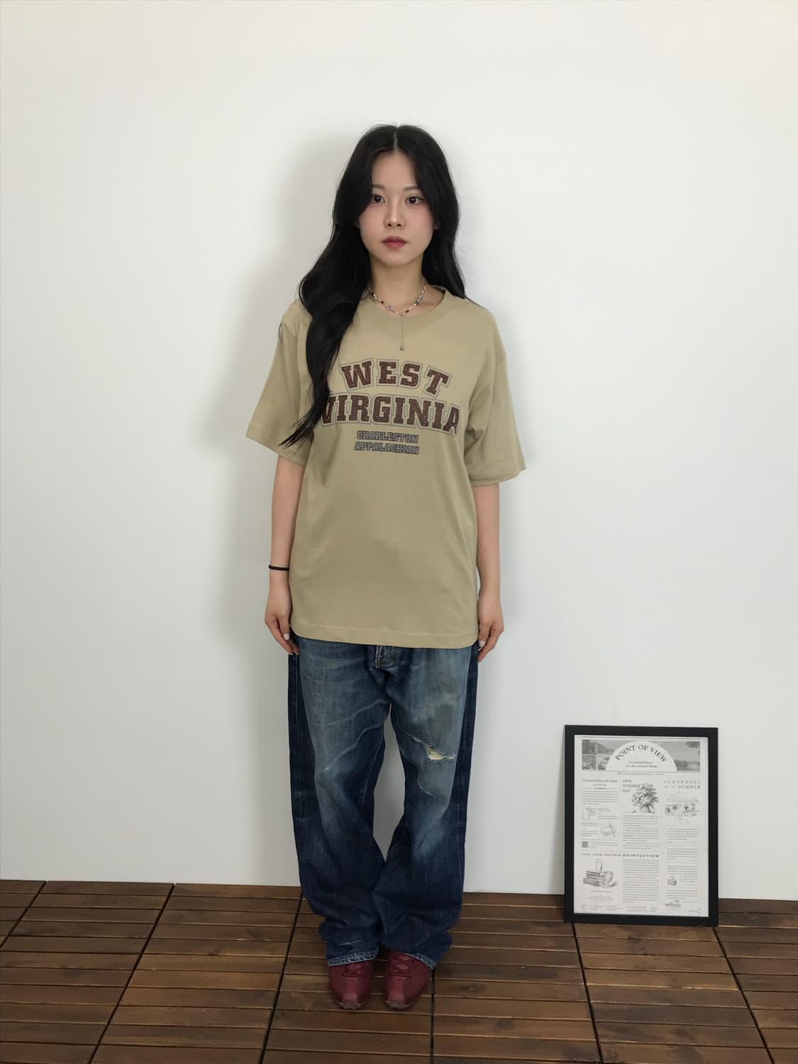 Fitch Up West Virginia College Tee 상품이미지1