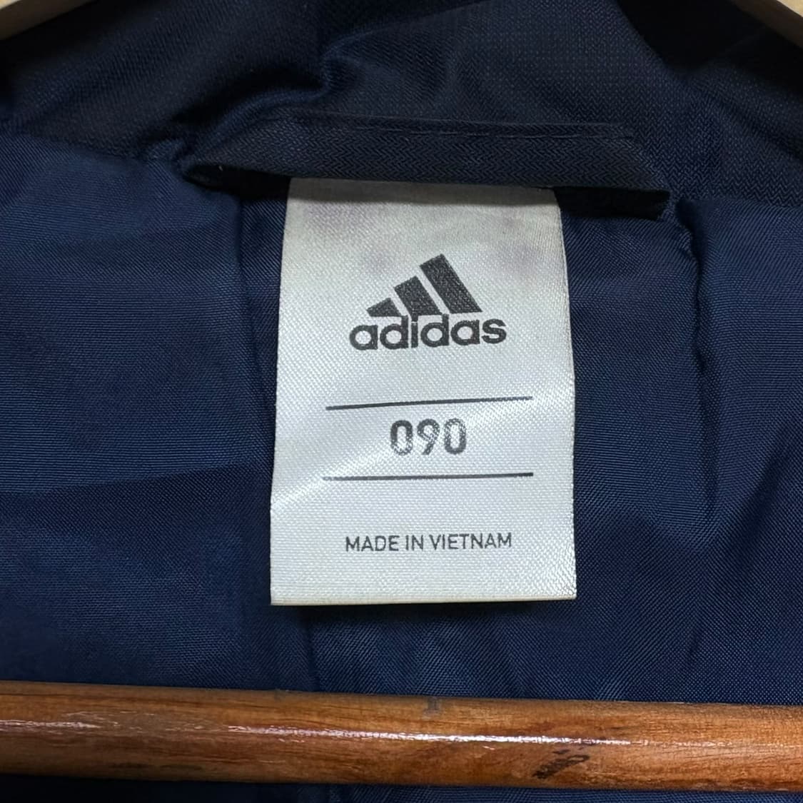 3739 아디다스 네이비 오리털 덕다운 롱패딩 상품이미지4