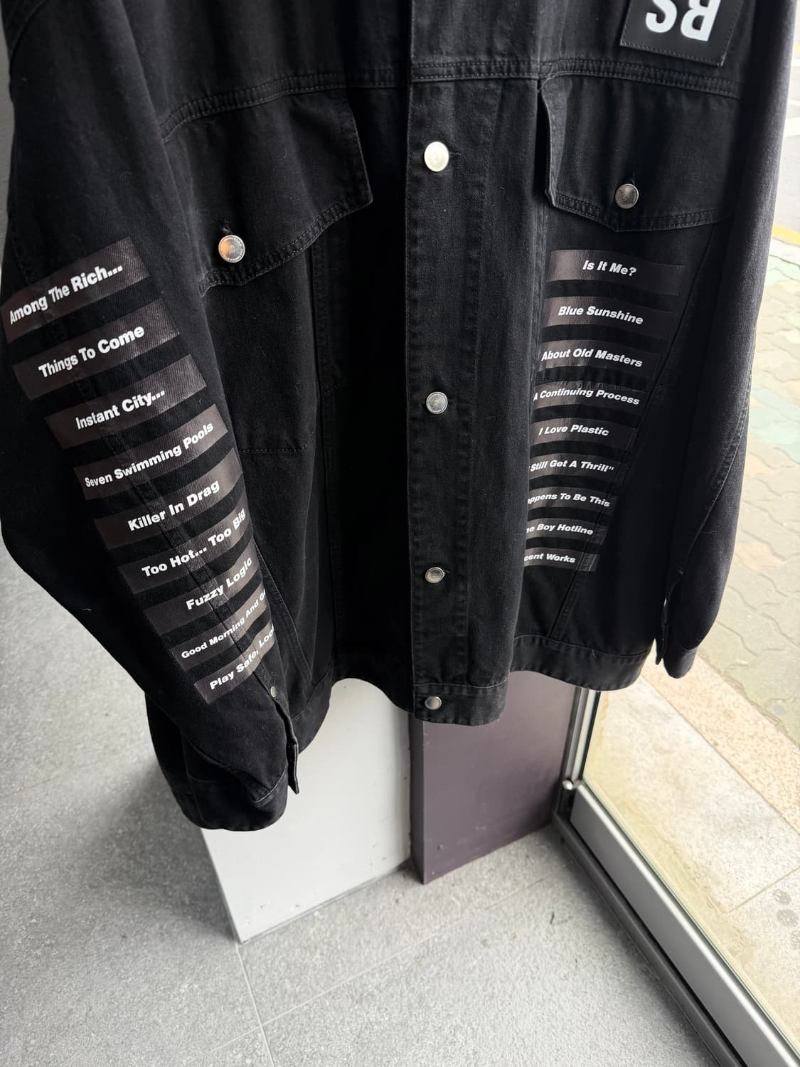 M/ 라프시몬스 플라워 뉴오더 PCL 자켓(새상품) 상품이미지6