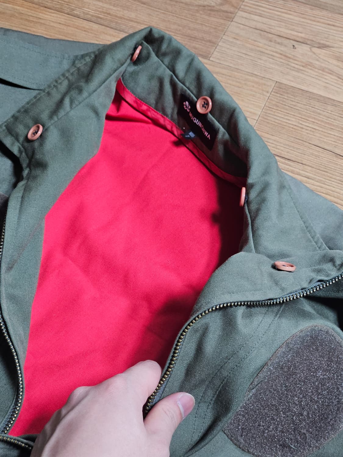 대한민국 공군 파일럿 구형 난연 자켓 상품이미지6