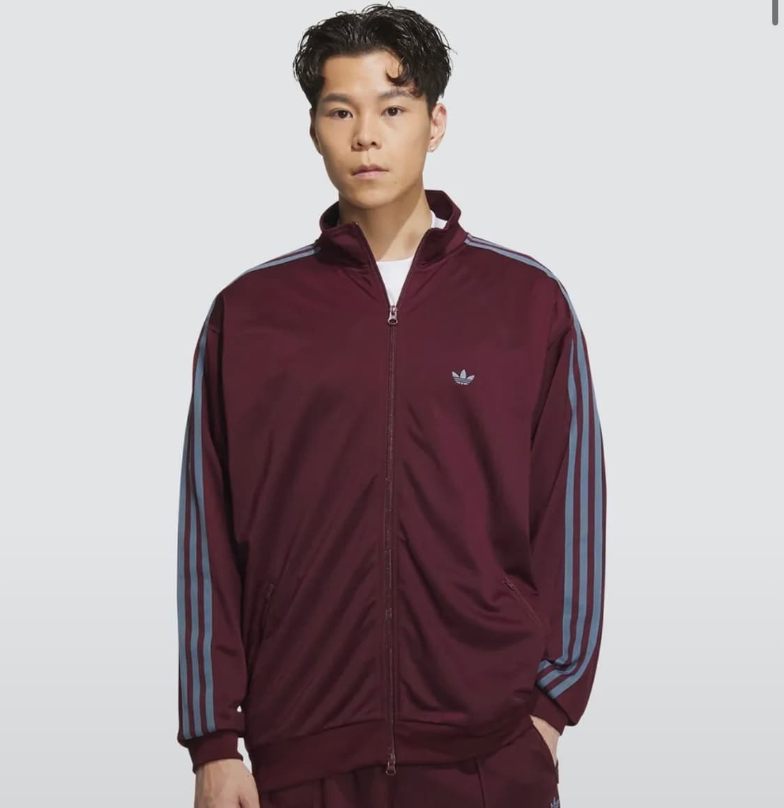 아디다스 오리지널스 베켄바우어 트랙 자켓 마룬 상품이미지4