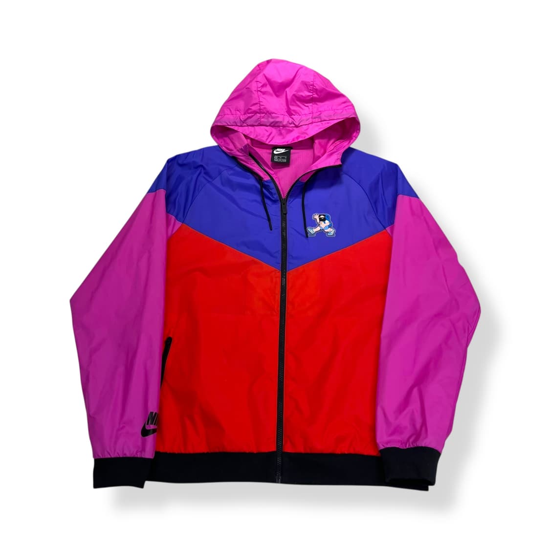 105 나이키 신형 윈드러너 배색 바람막이 자켓 상품이미지1