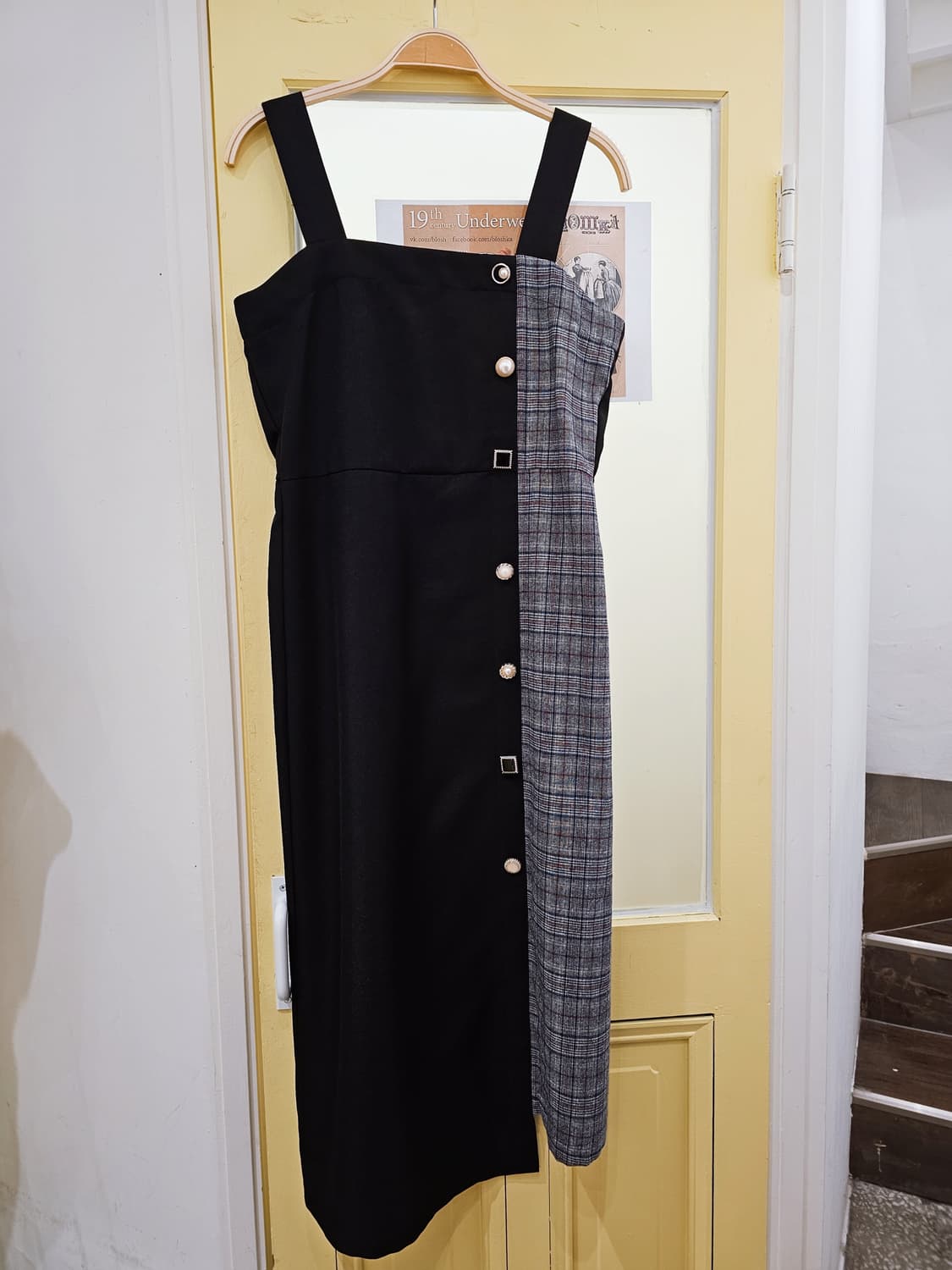 투톤 언발 체크 OPS 상품이미지2