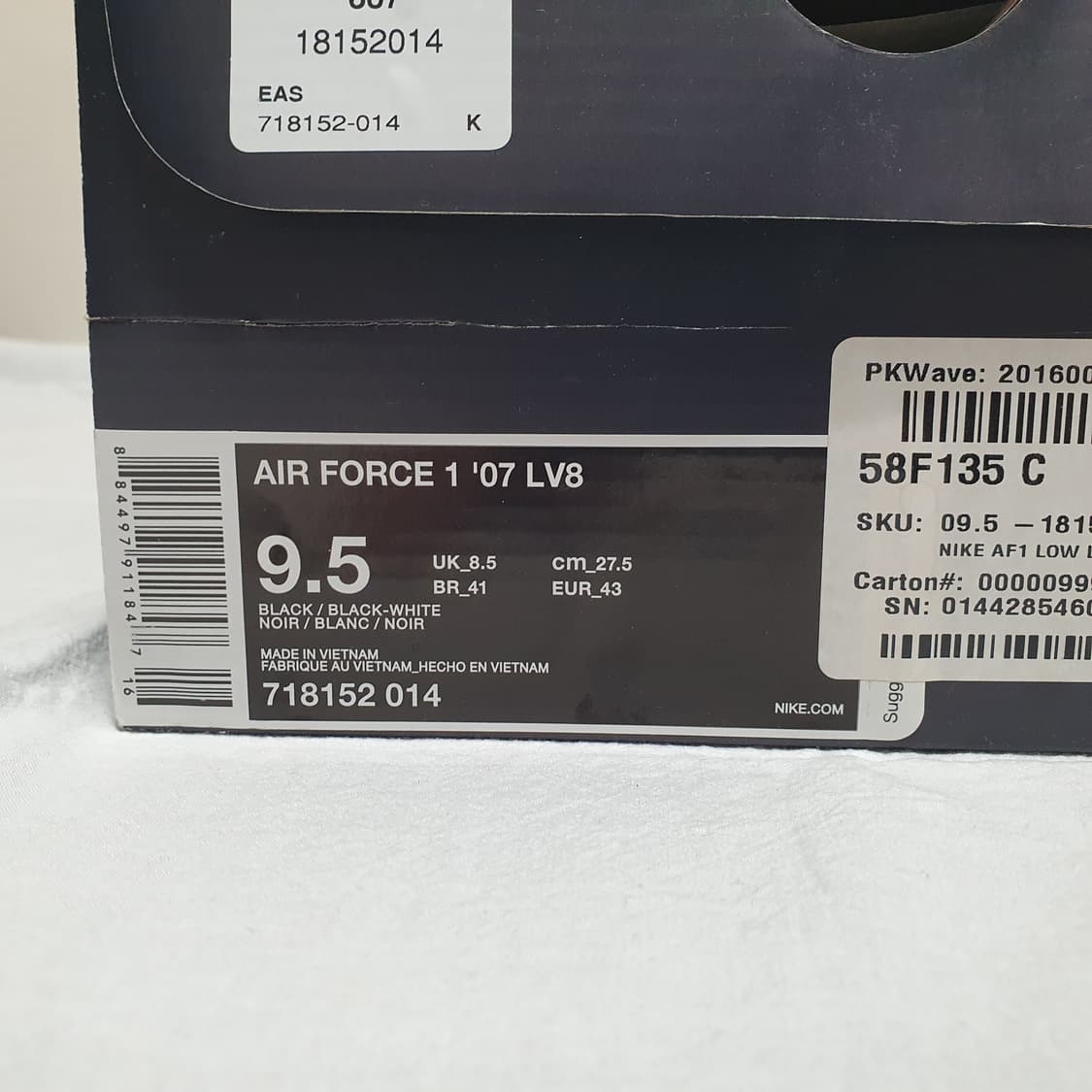 나이키 에어포스 1 퍼포레이티드 1992 드림팀 718152-014 상품이미지6