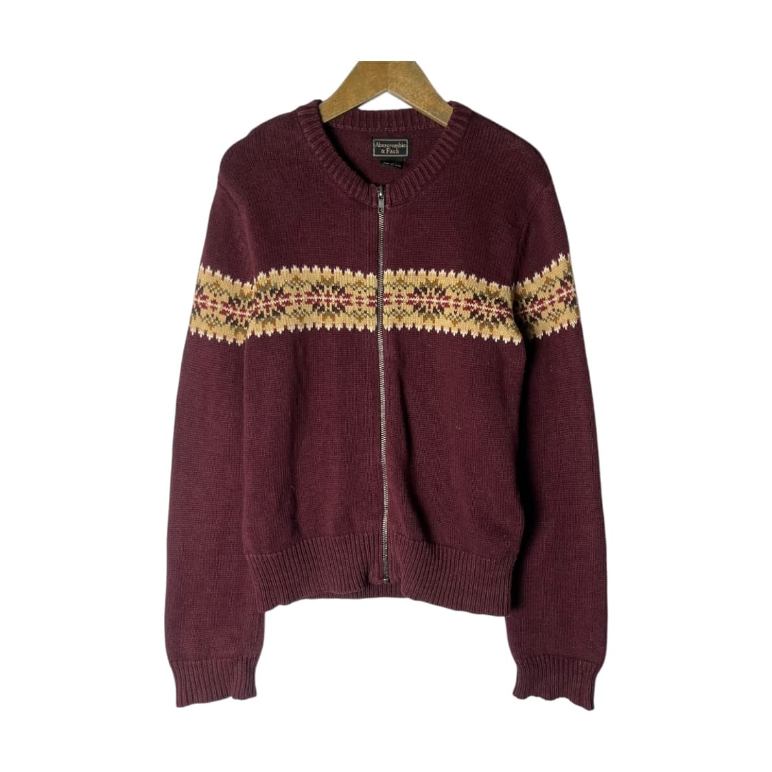 [A&F] 아베크롬비 페어아일 집업 니트 가디건 상품이미지1