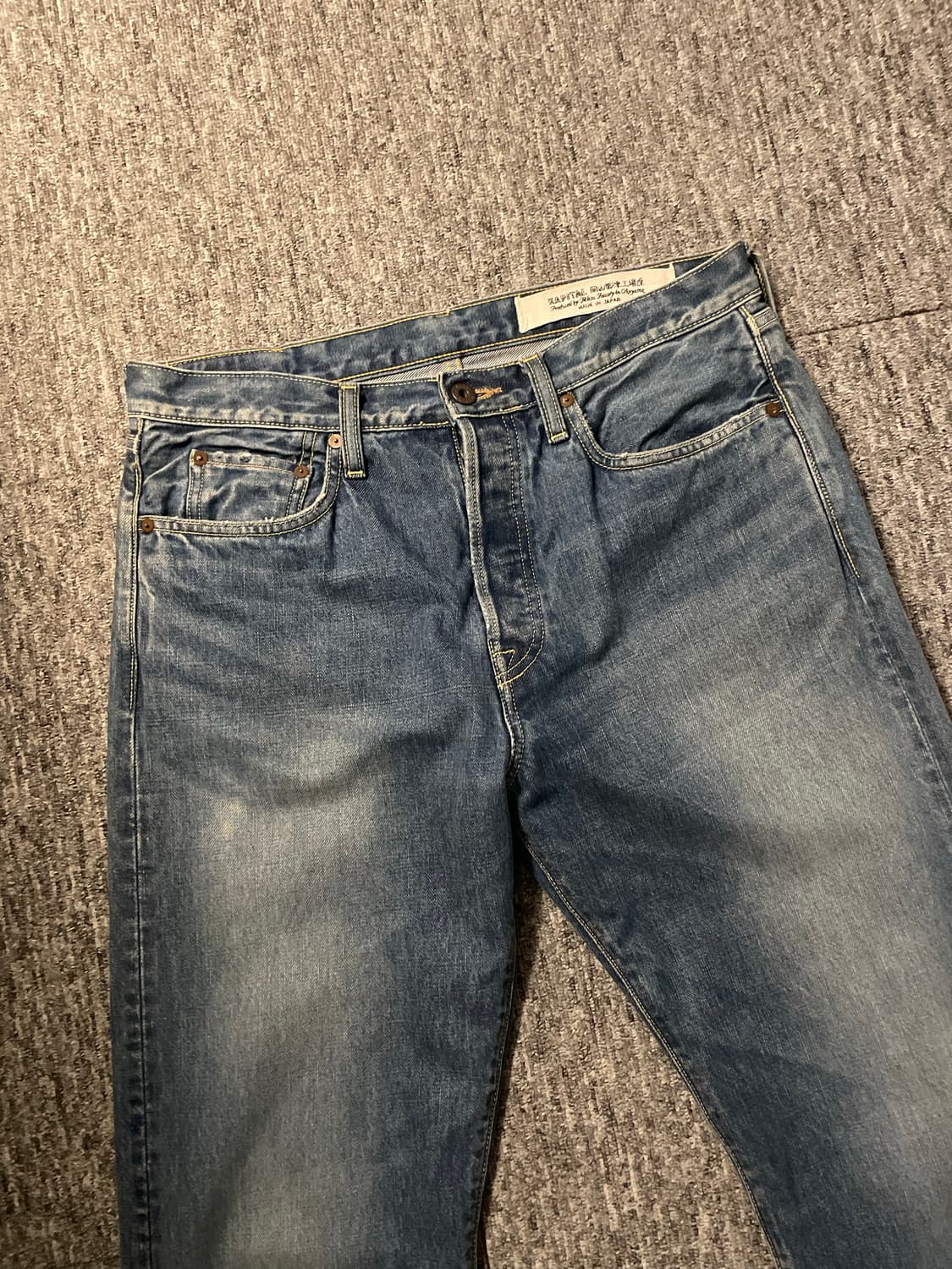 캐피탈 워싱 데님 팬츠 [34] 상품이미지1