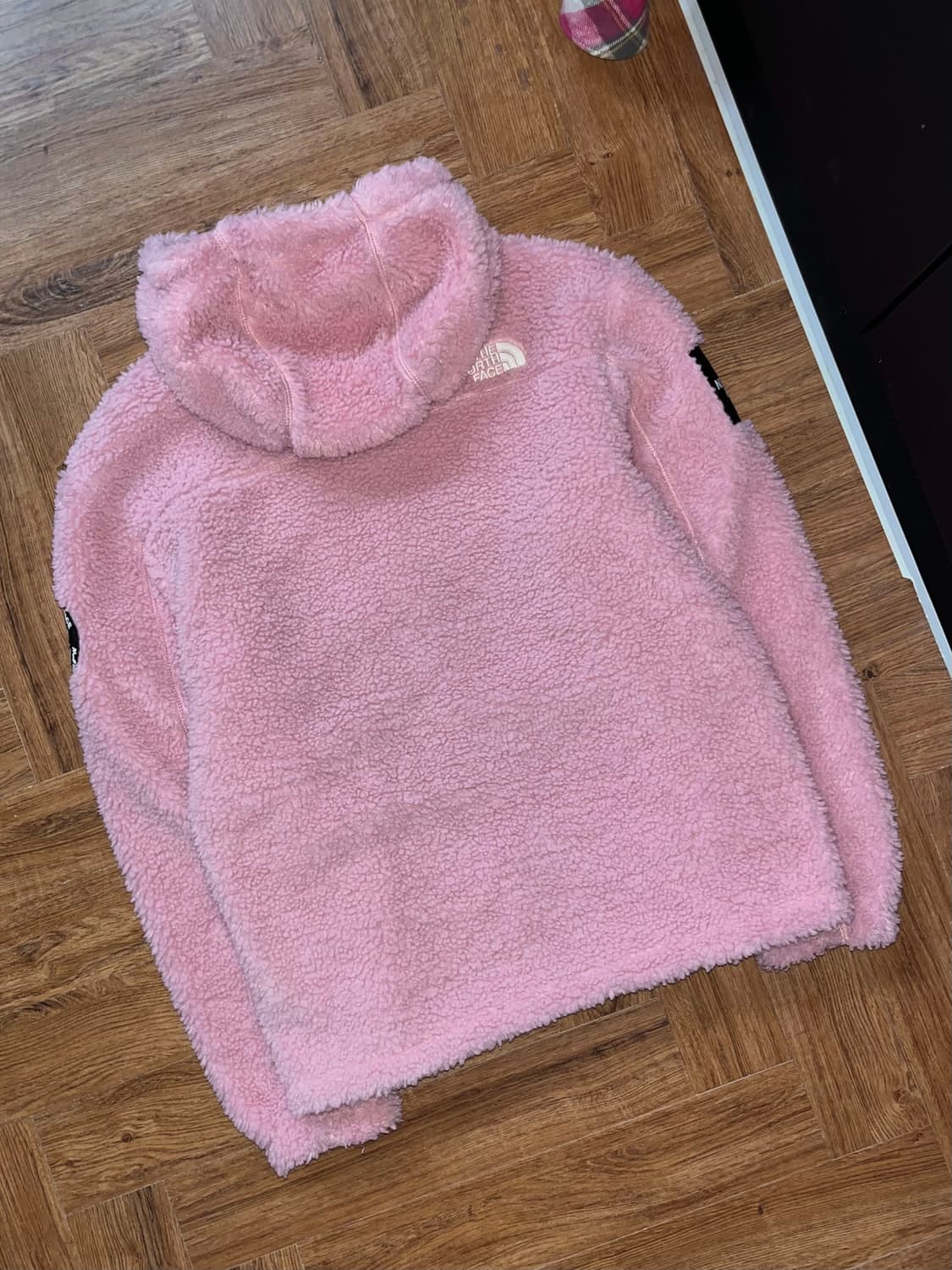 노스페이스 핑크 리모 플리스 자켓 상품이미지2