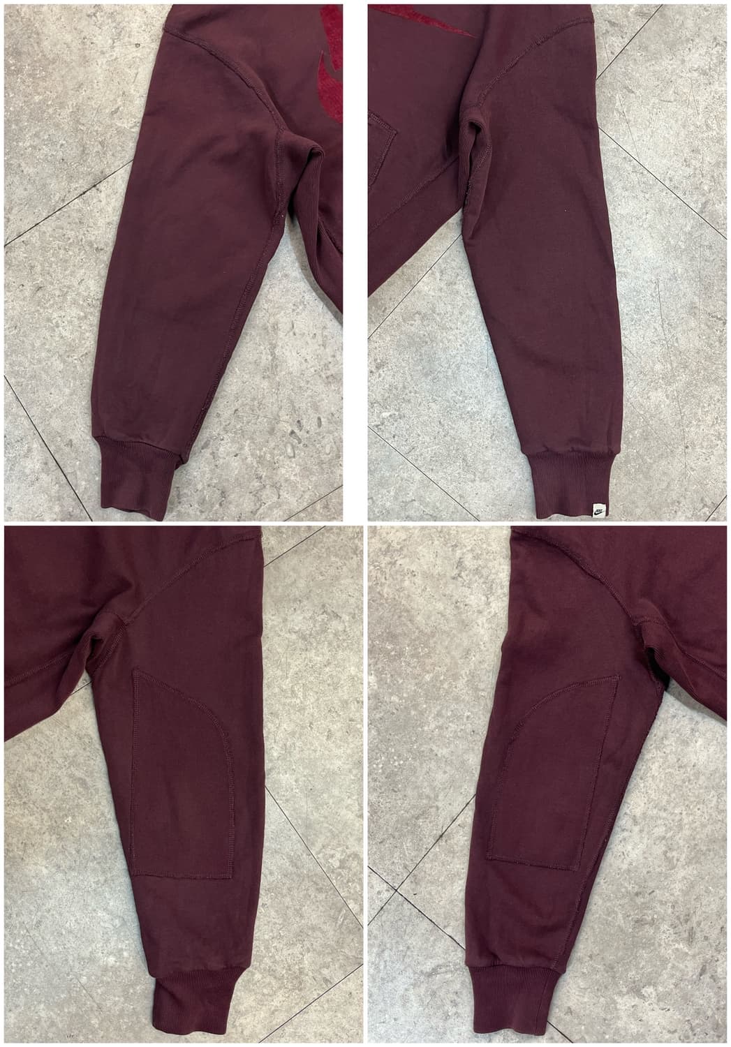 나이키 리버시블 후드티 버건디 95 #csz2435 상품이미지7