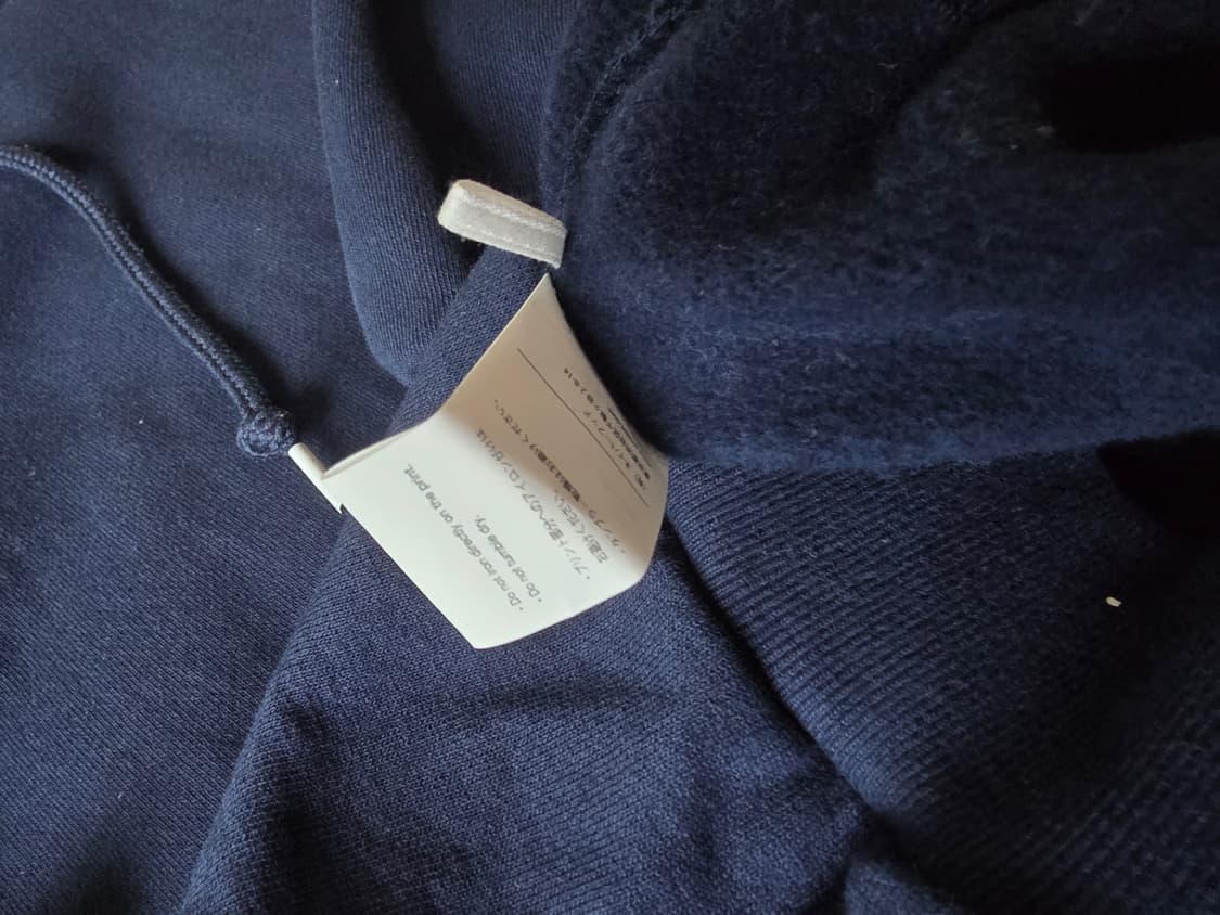 [3] Wtaps 더블탭스 22AW 네이비 후디 상품이미지6