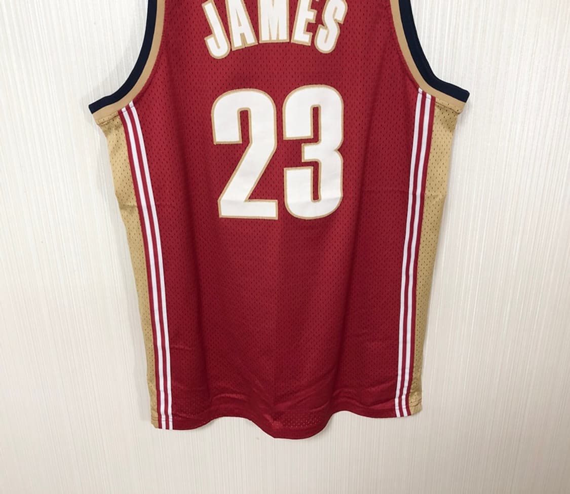 NBA 아디다스 클리블랜드 캐벌리어스 스윙맨져지 L #23 르브론제임스 상품이미지10