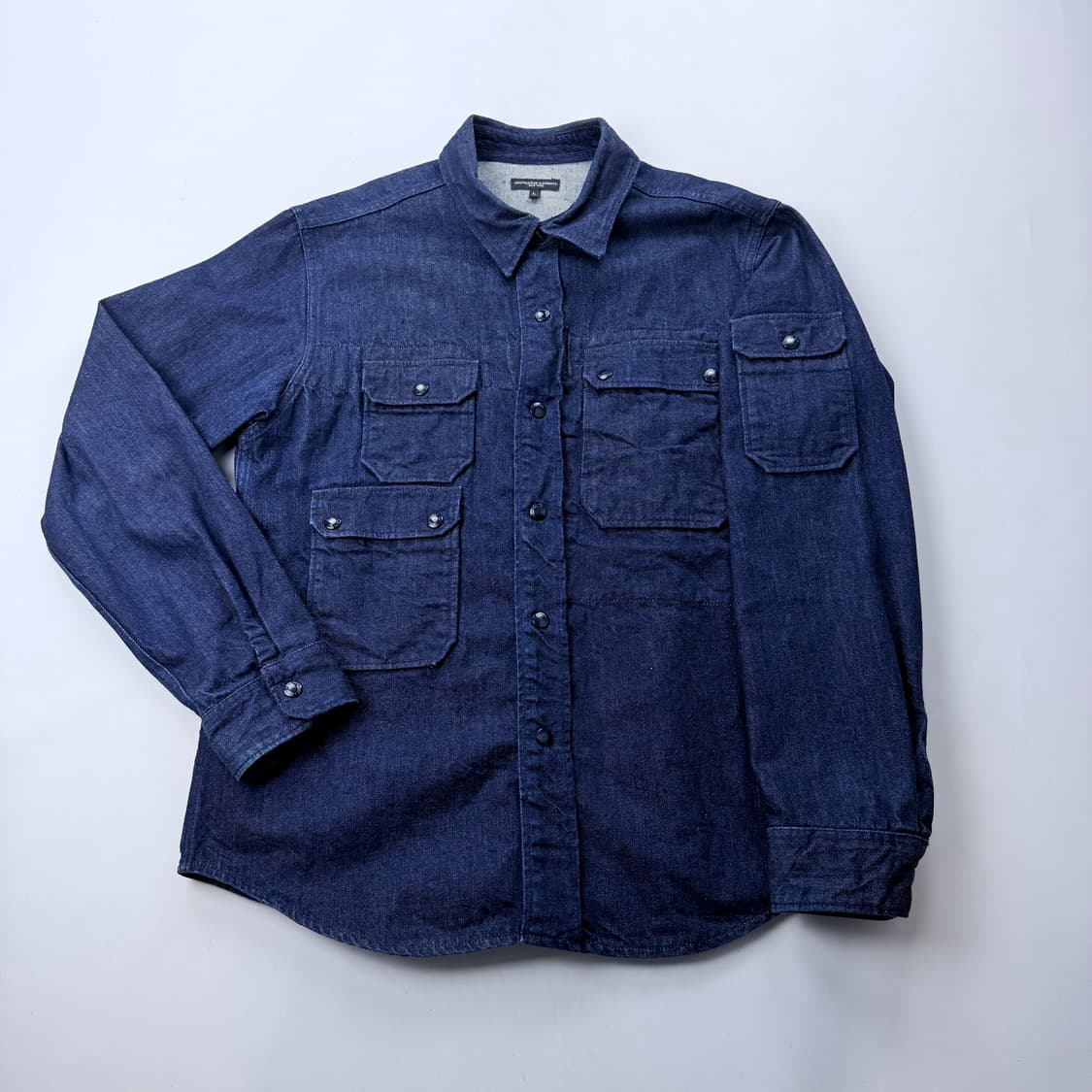 엔지니어드가먼츠 CPO 데님 워크셔츠 자켓 상품이미지1