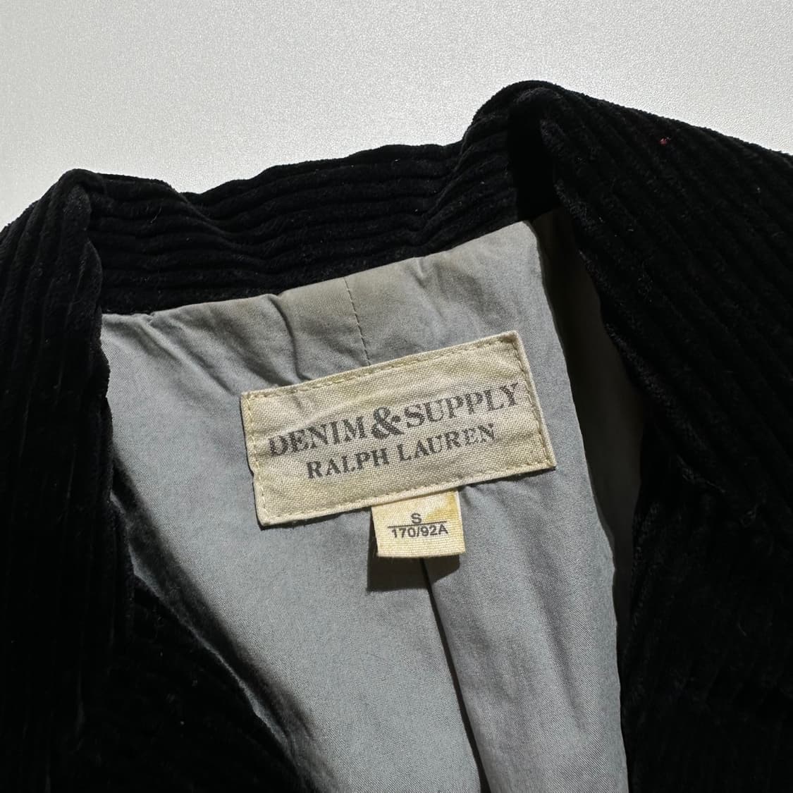 랄프로렌 데님 앤 서플라이 코듀로이 싱글 헌팅 블레이저 상품이미지3