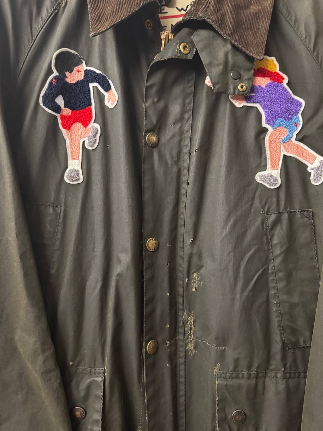 바버 X 핸들오브프리덤 왁스자켓 상품이미지3