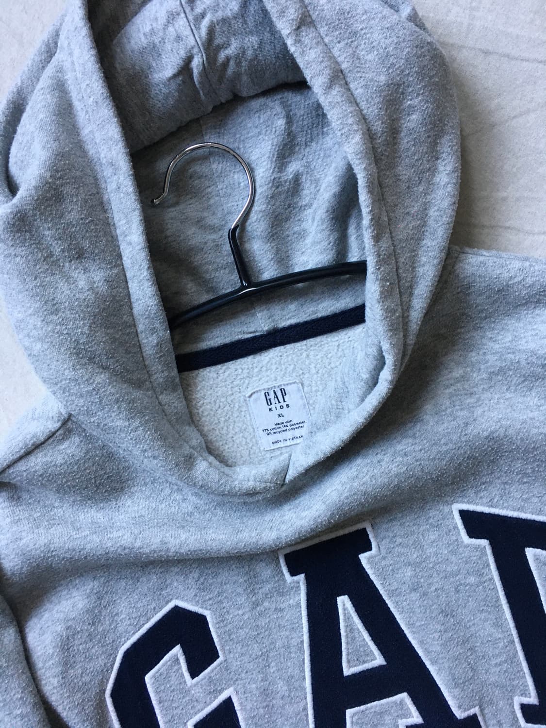 갭 빅스펠로고 후드티 상품이미지4