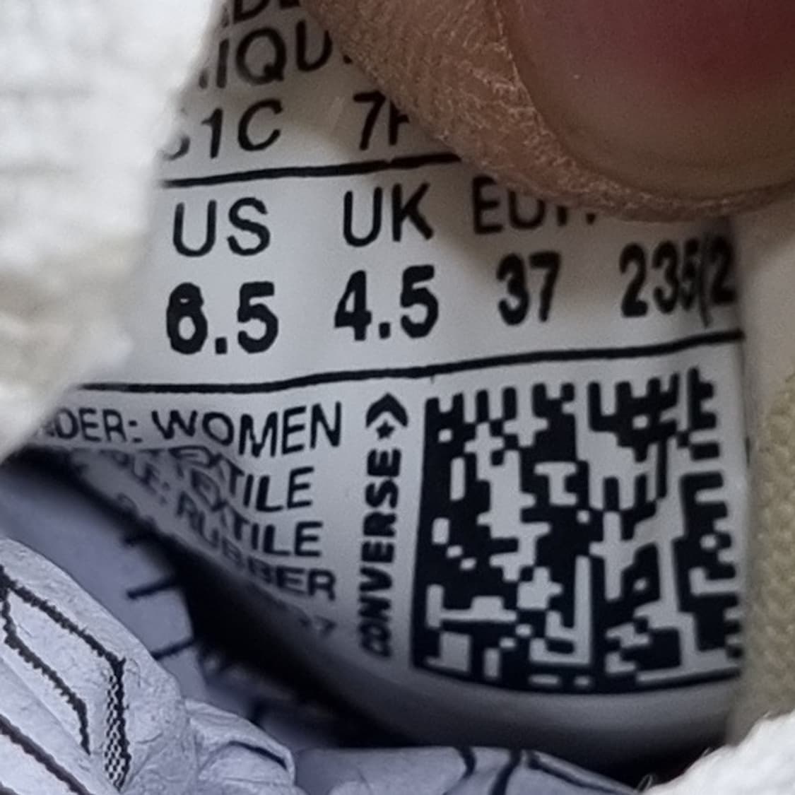 컨버스 올스타 리프트 플랫폼 여성스니커즈235  상품이미지6