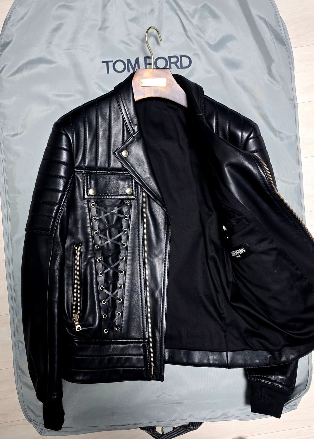 (명작,강추👍)발망 가죽자켓 라이더자켓 레더자켓 상품이미지2