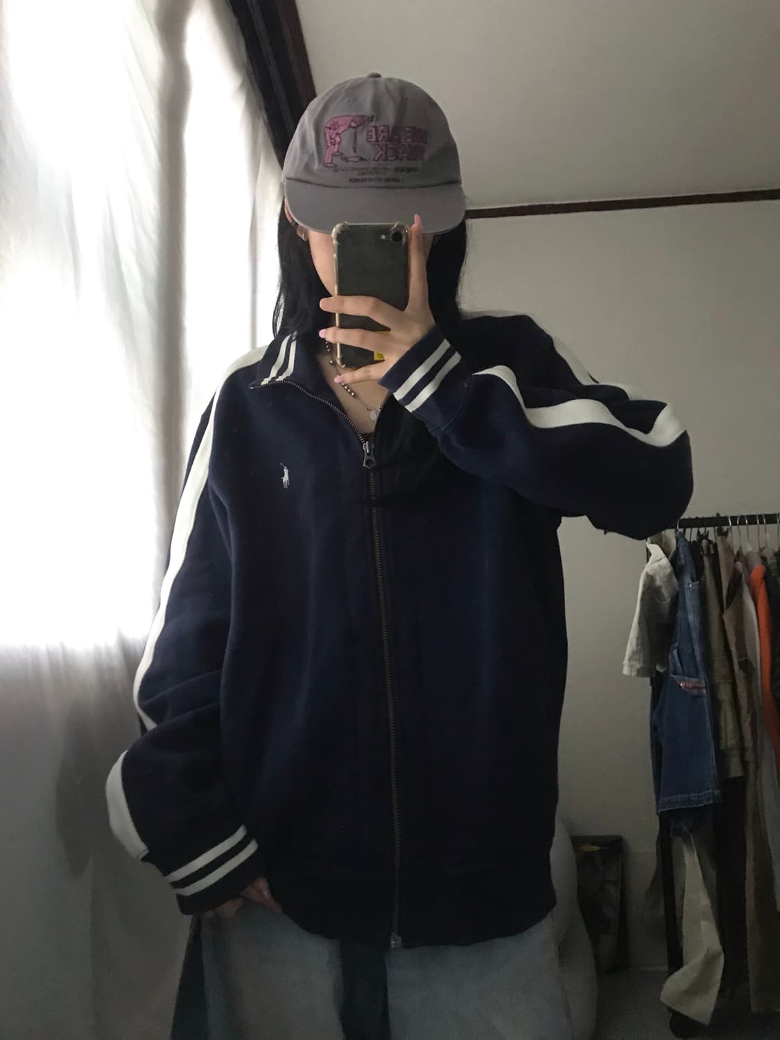 폴로 네이비 트랙 면집업 상품이미지1
