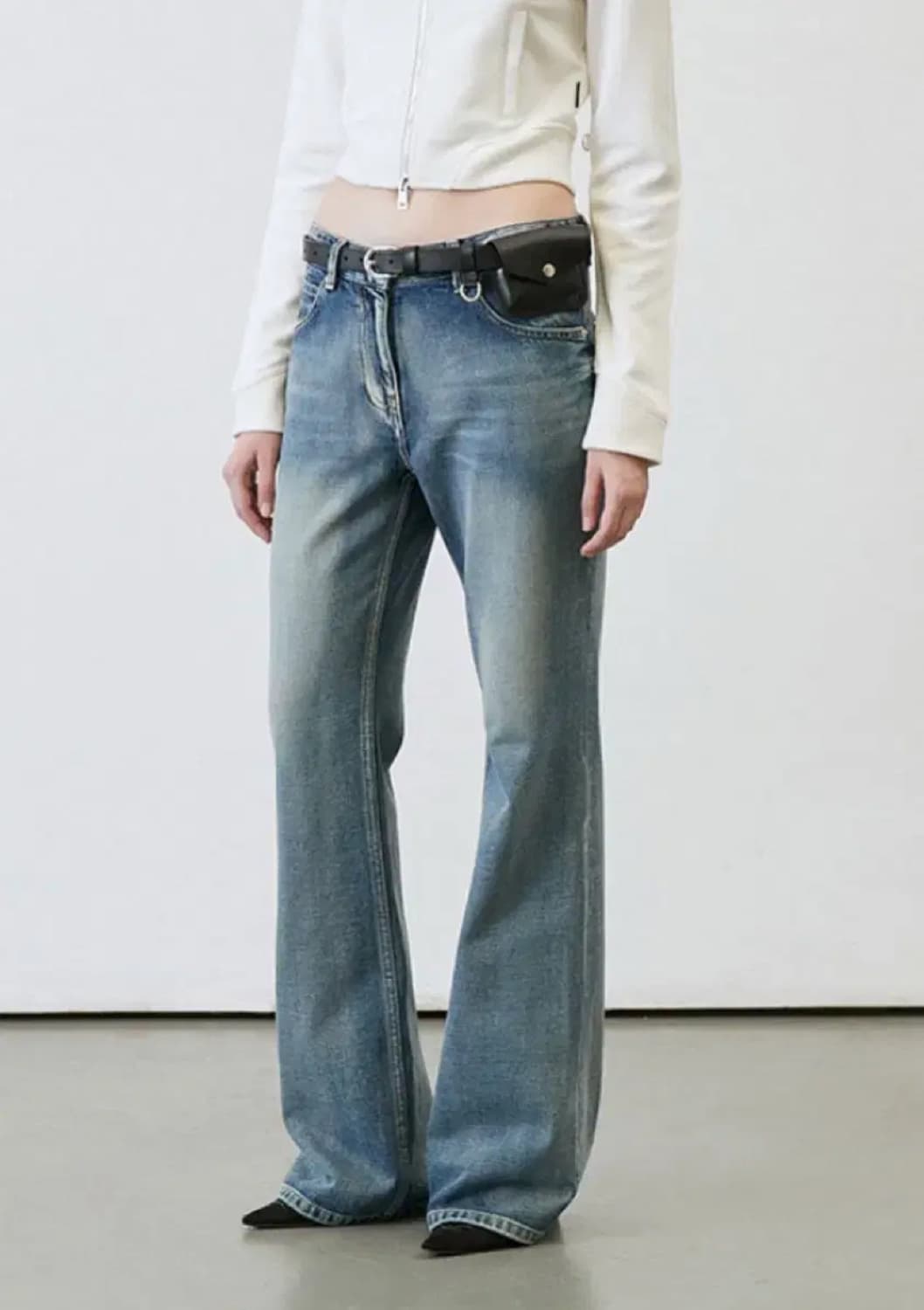 택있는 새상품) Lcdc 부츠컷 팬츠 상품이미지1