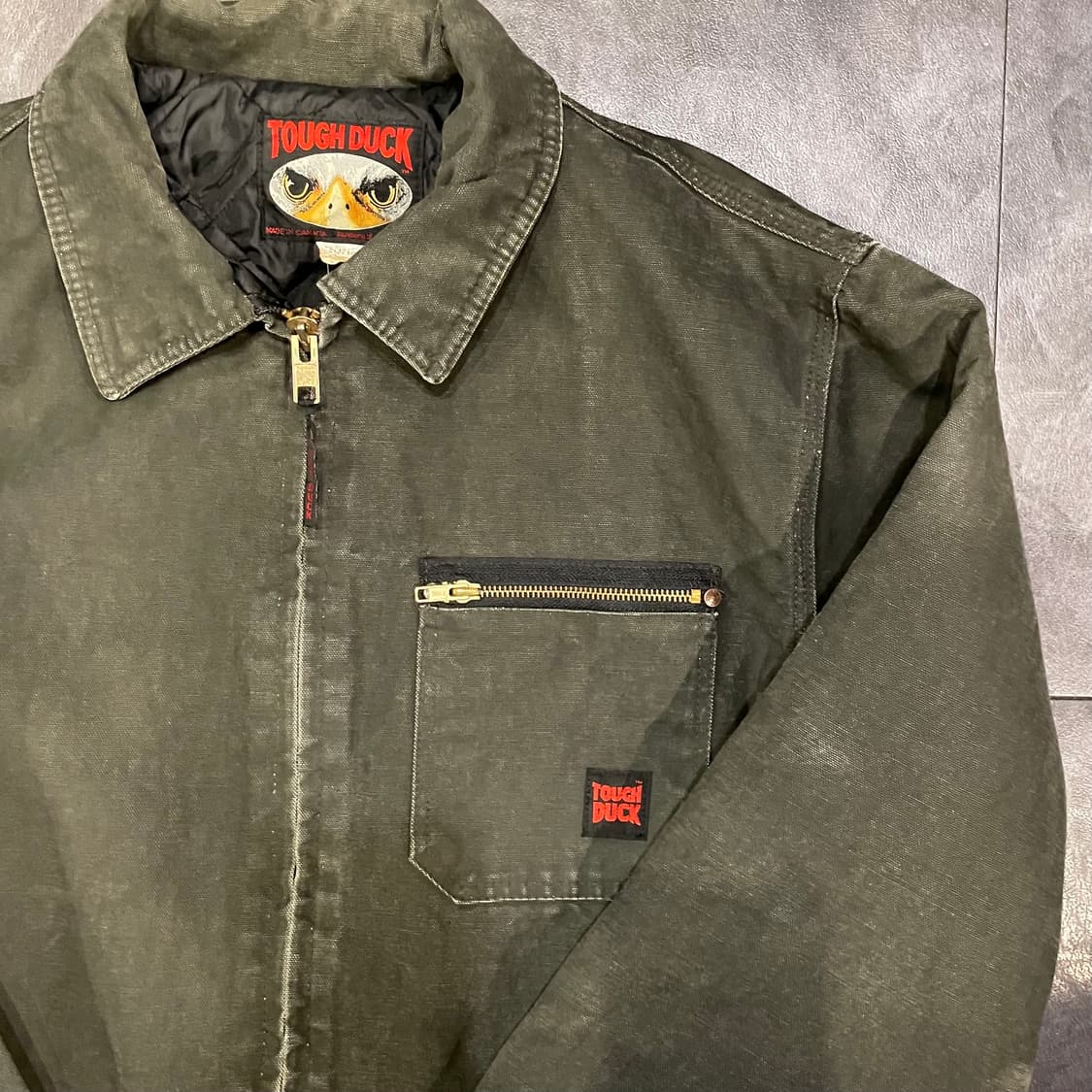 [IM] VTG 카키 워싱 카라 워크자켓 상품이미지7