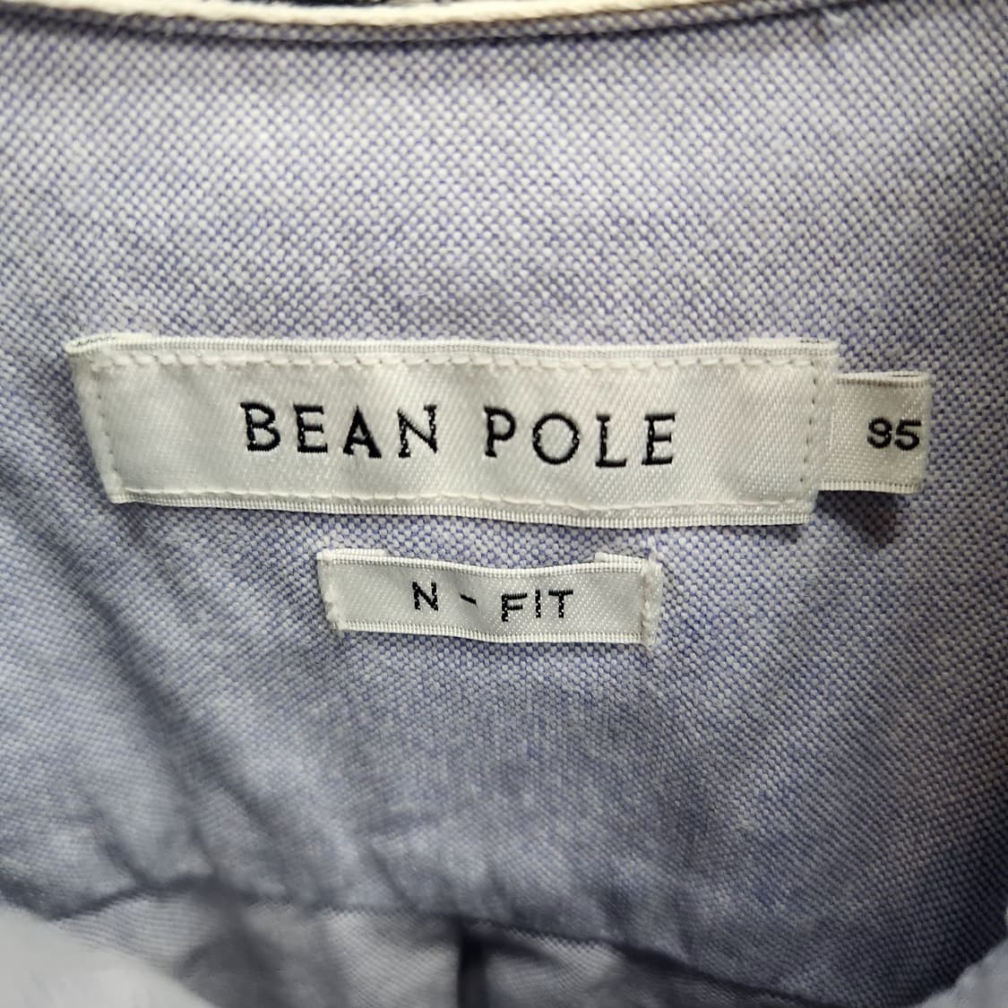 빈폴 로고자수 옥스포드 반팔셔츠 95(L) 남여공용 상품이미지5