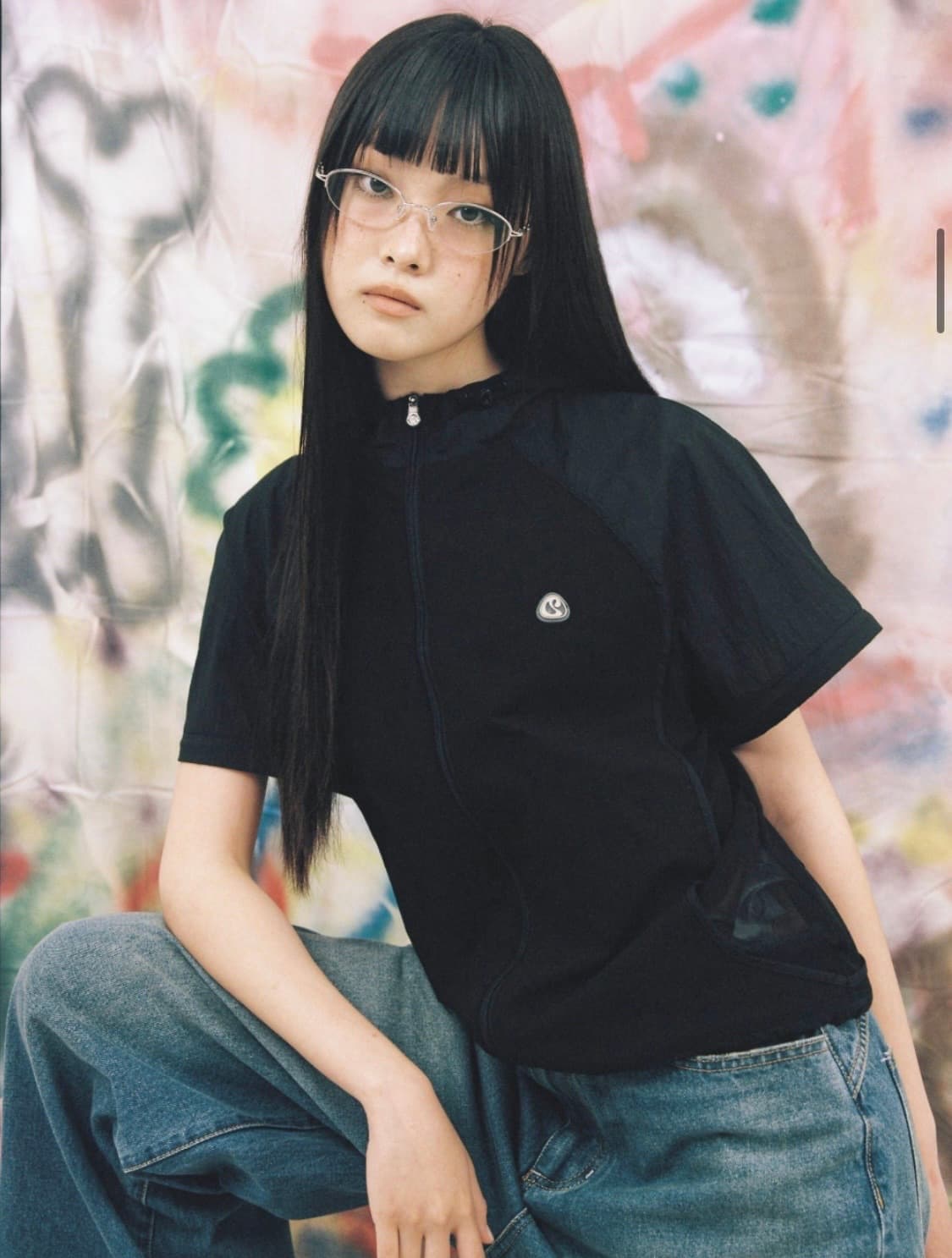 코이세이오 suu 시나모롤 콜라보 펀칭 윈드브레이커 상품이미지4