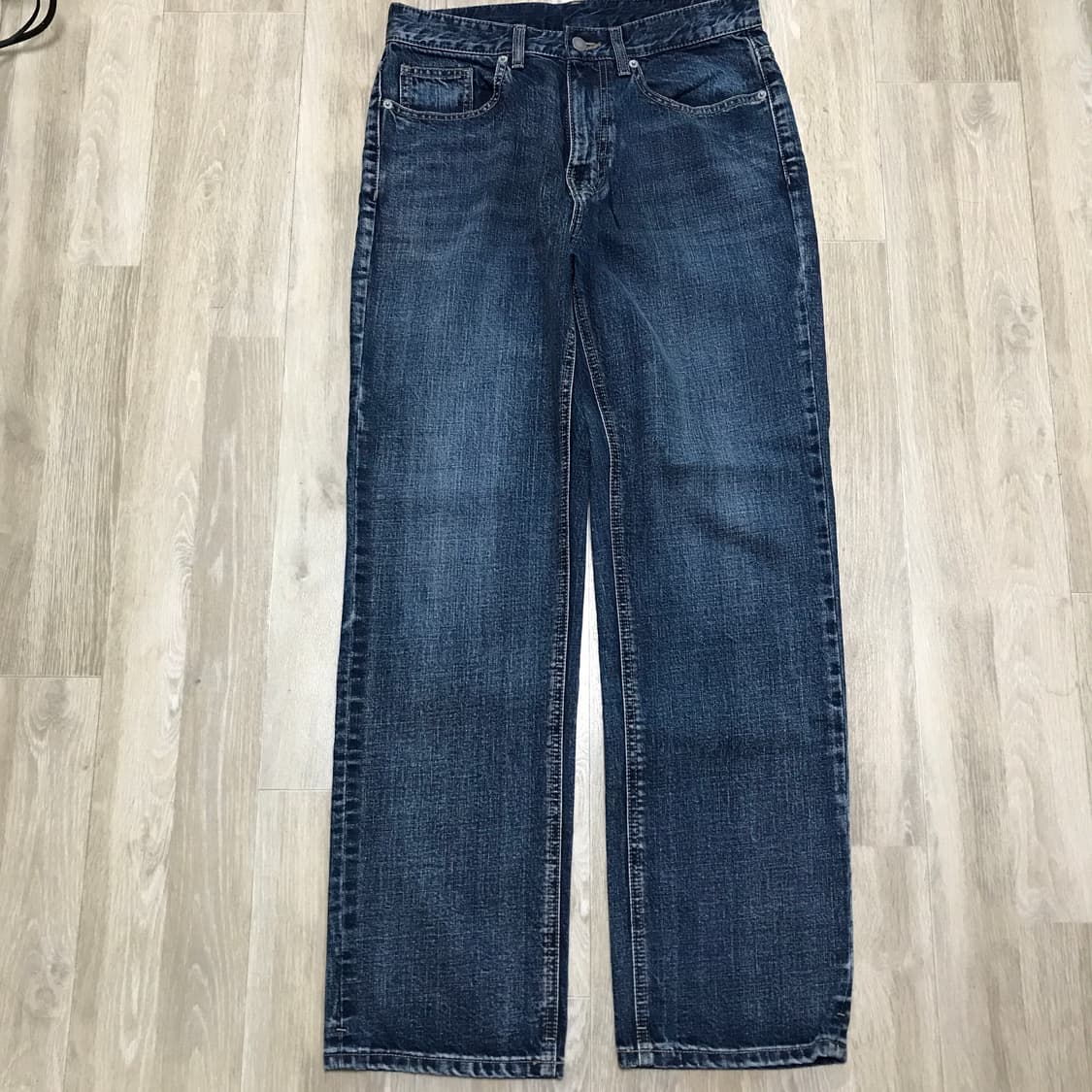 무신사 스탠다드 콘 스트레이트 데님 팬츠 30사이즈 상품이미지5