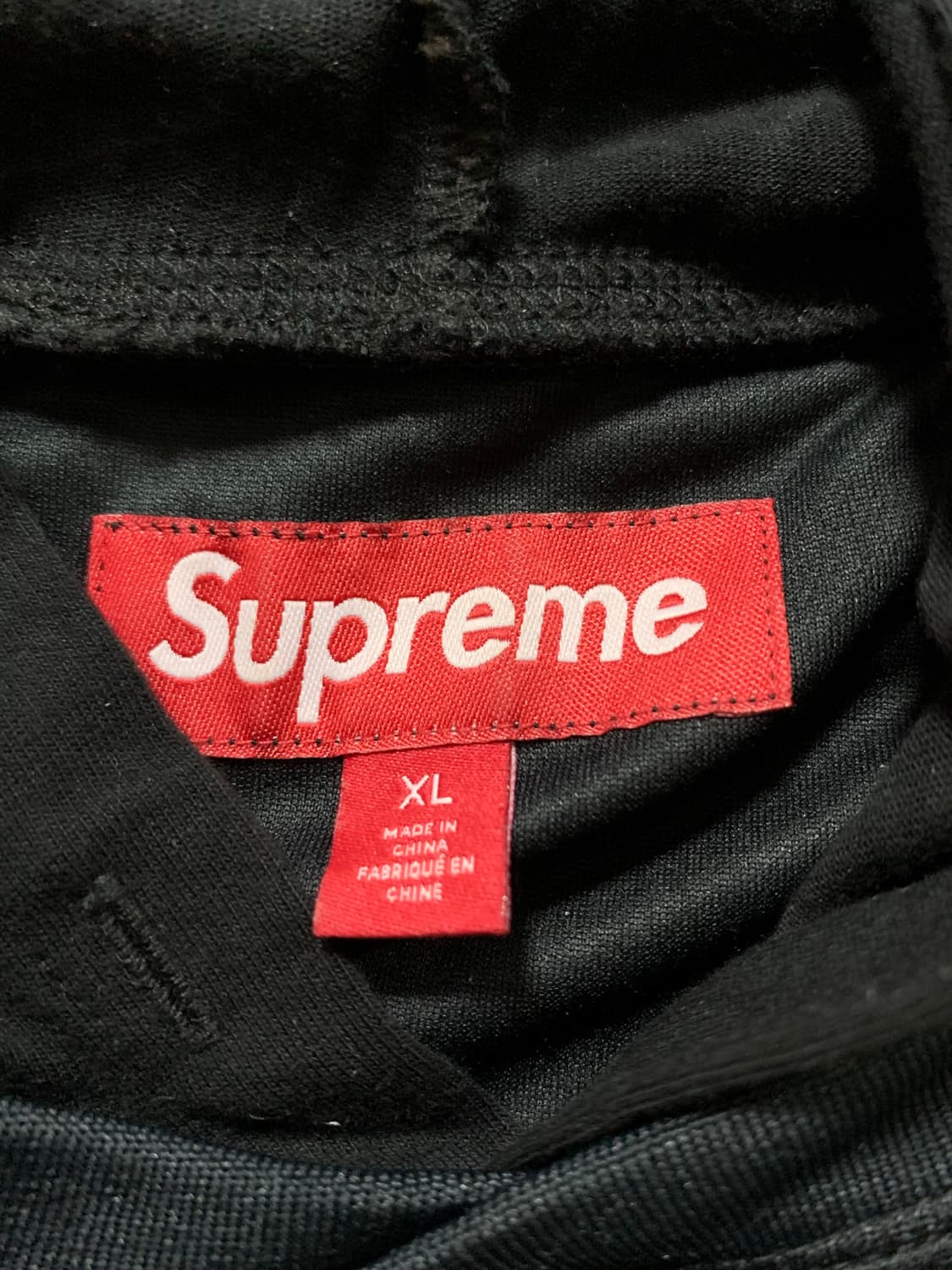 [XL]슈프림 후드 사커 져지 블랙 상품이미지5