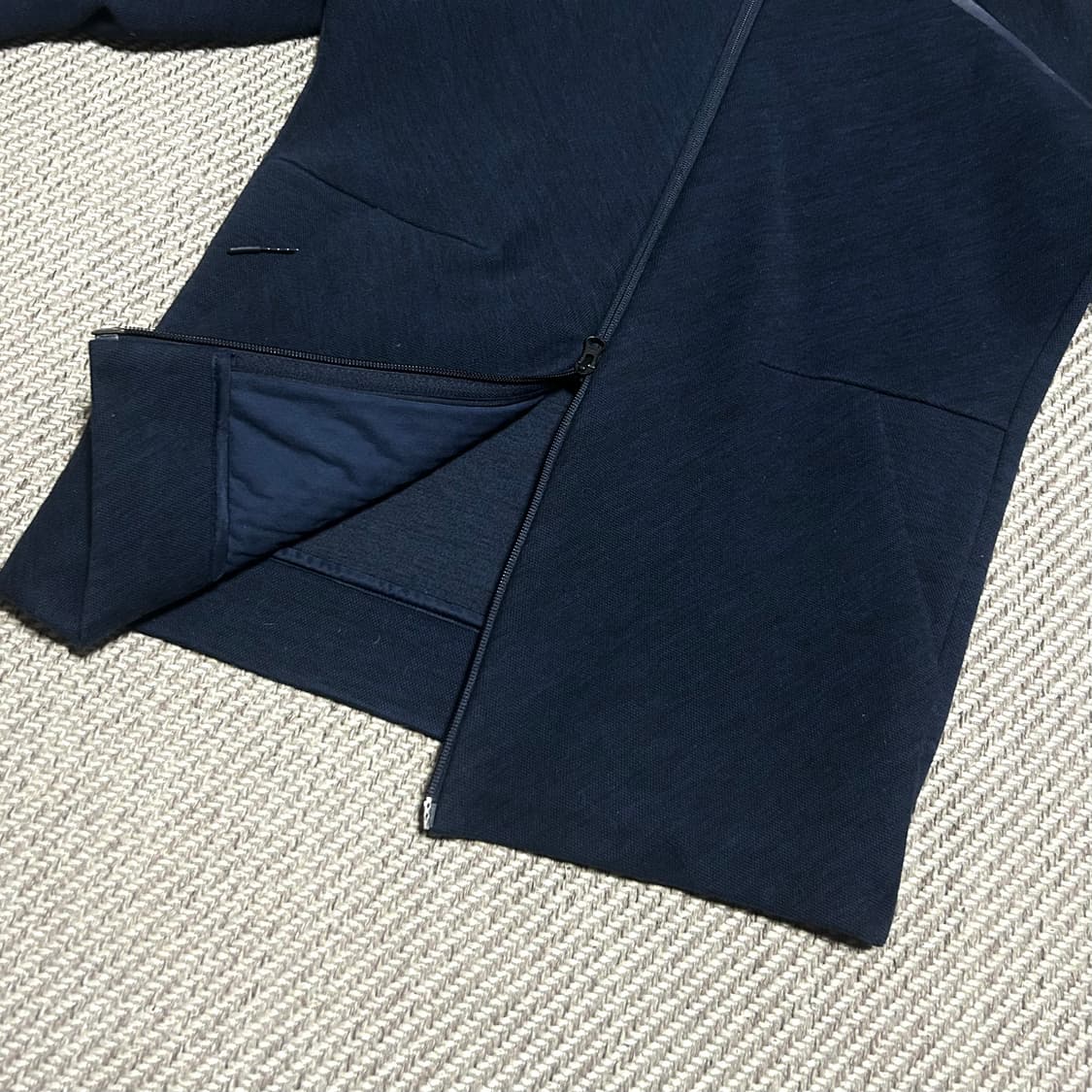 [M] adidas 아디다스 ZNE 네이비 후드집업 자켓 상품이미지5