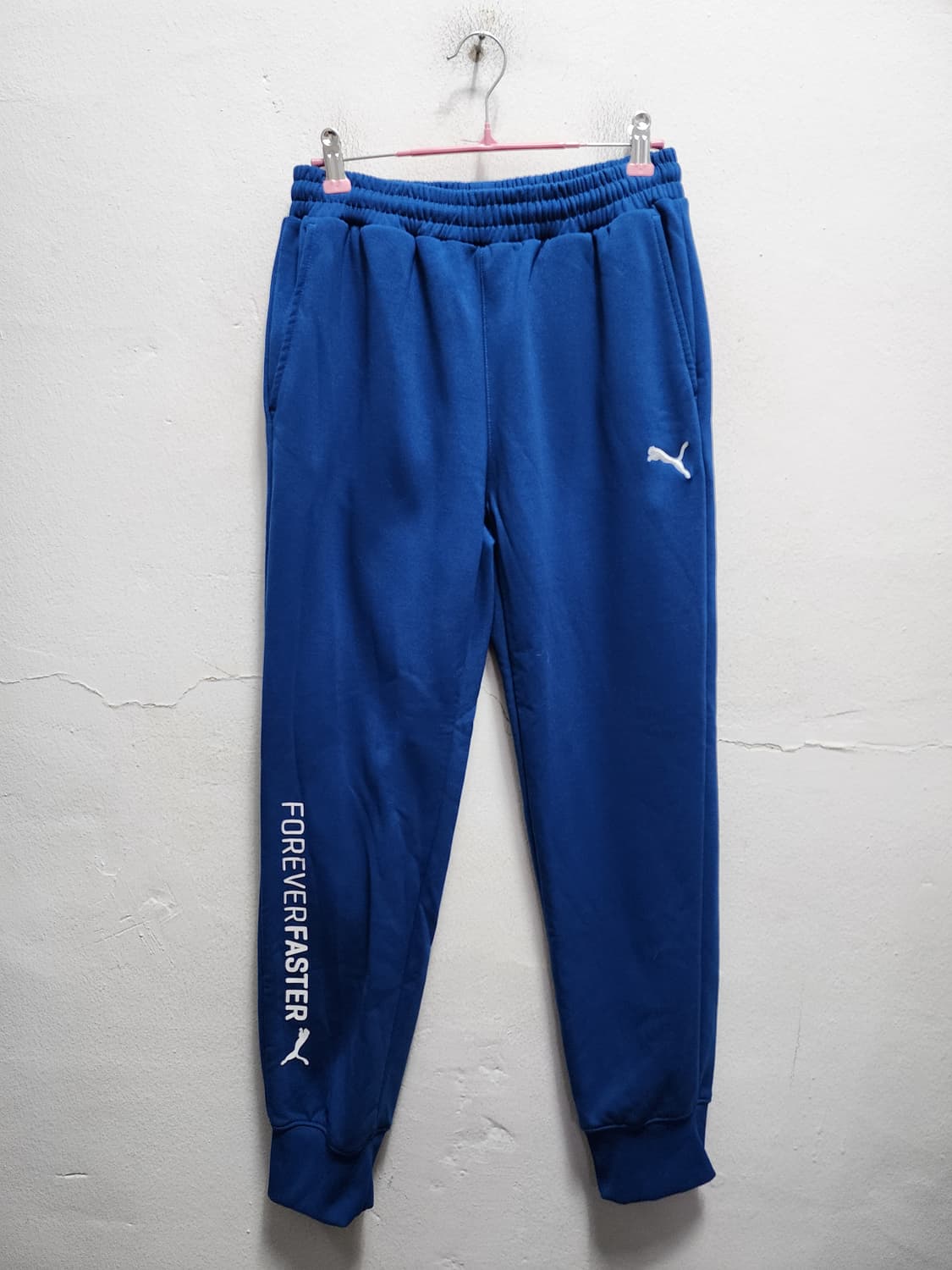 푸마 기모 블루 트레이닝복 세트  상품이미지5