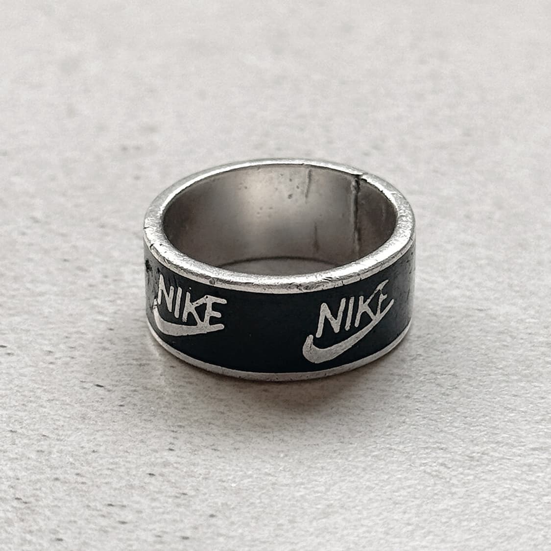 90s Nike 나이키 빈티지 실버 반지 상품이미지2