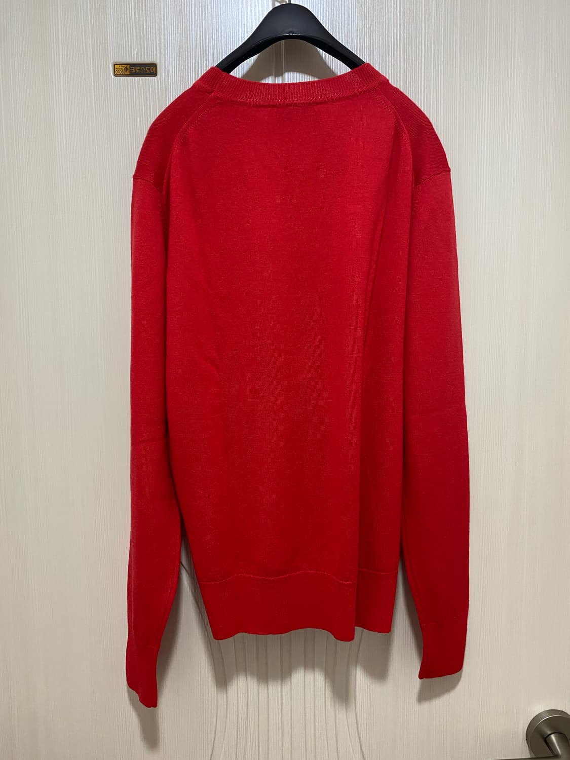 [정품]메종키츠네 레드 니트 XS(새상품) 상품이미지6