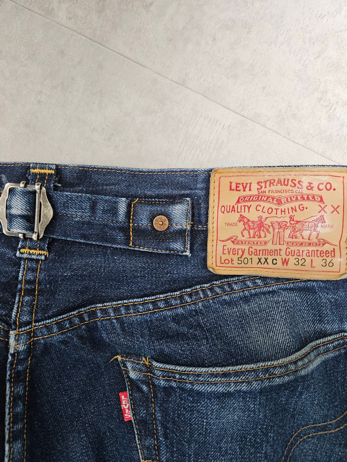 [32] 90s 일본 LVC 발렌시아공장 37501 501xxc 상품이미지6