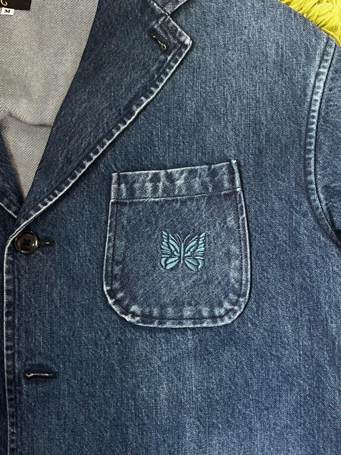 니들스 저널스탠다드 별주 12oz 데님 테일러드 자켓(M) 상품이미지2