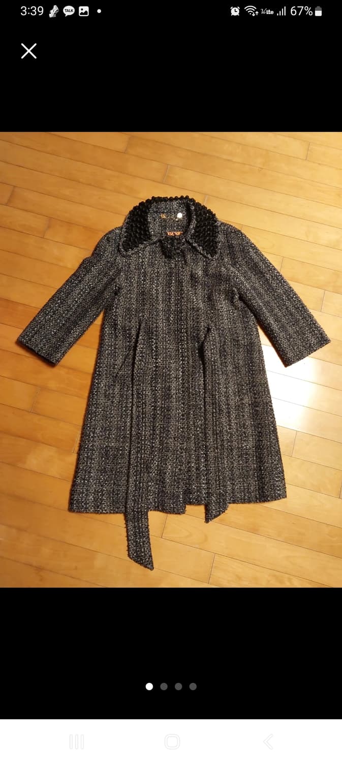 토리버치 트위드 코트 상품이미지1