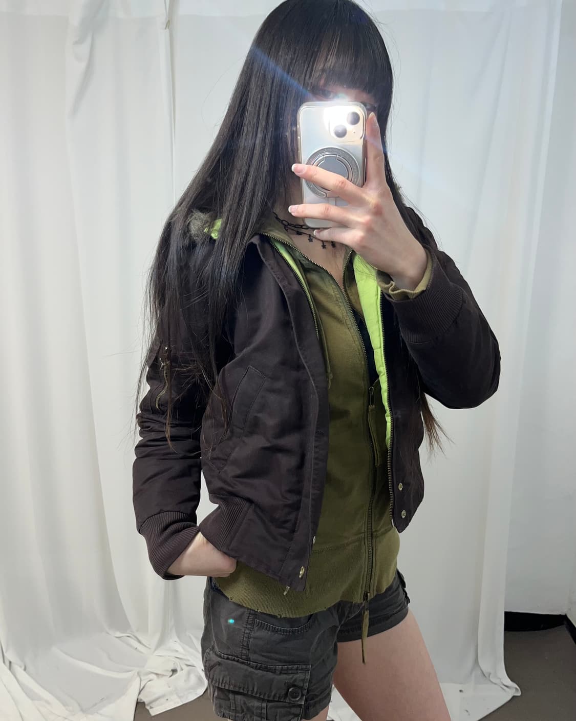 Puma 브라운 n2b 울프죠 패딩 상품이미지5