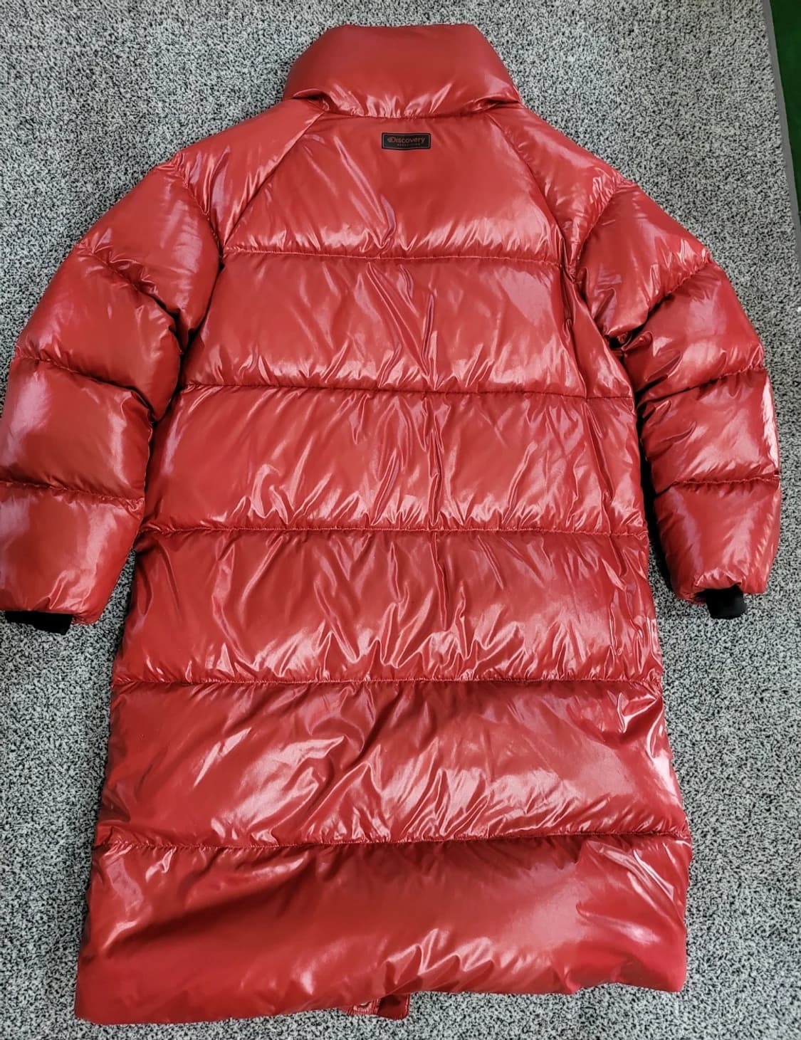 디스커버리 다홍색(Coral) 롱 패딩 상품이미지9