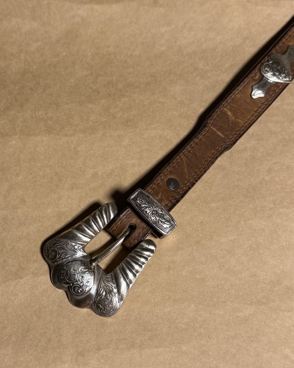 Heart Brown belt 상품이미지2