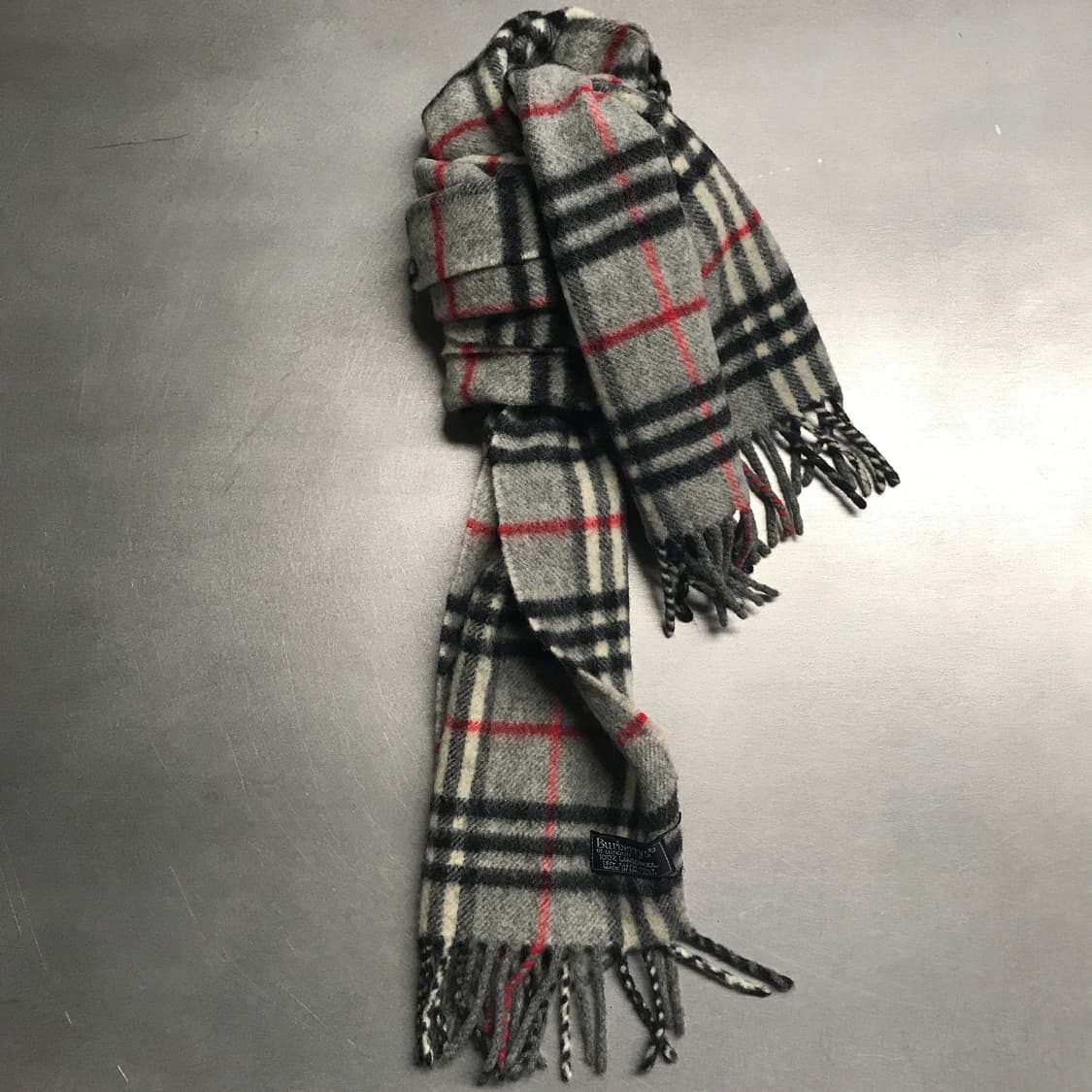 버버리 정품 램스울 머플러 그레이 상품이미지1