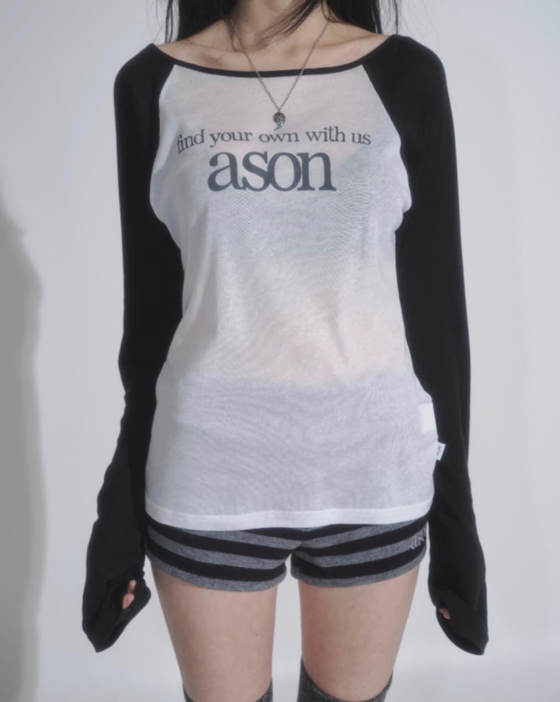 애즈온 SORBET LONG SLEEVE 상품이미지1