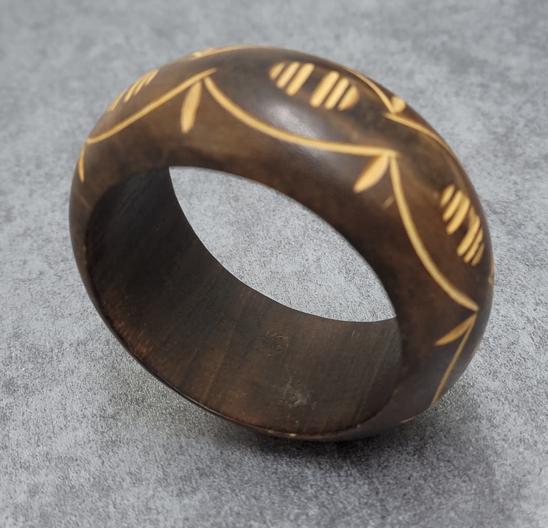 vintage wood bangle 상품이미지7